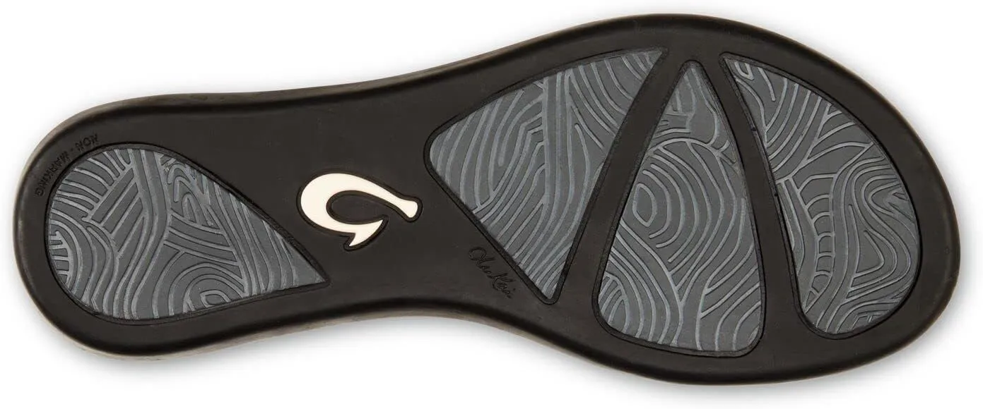 OLUKAI Ho'opio Women's Beach Sandals, Quick-Dry Flip-Flop Slides, Clean & Minimal Aesthetic, Water Resistant & Enhanced Traction, All-Day Comfort