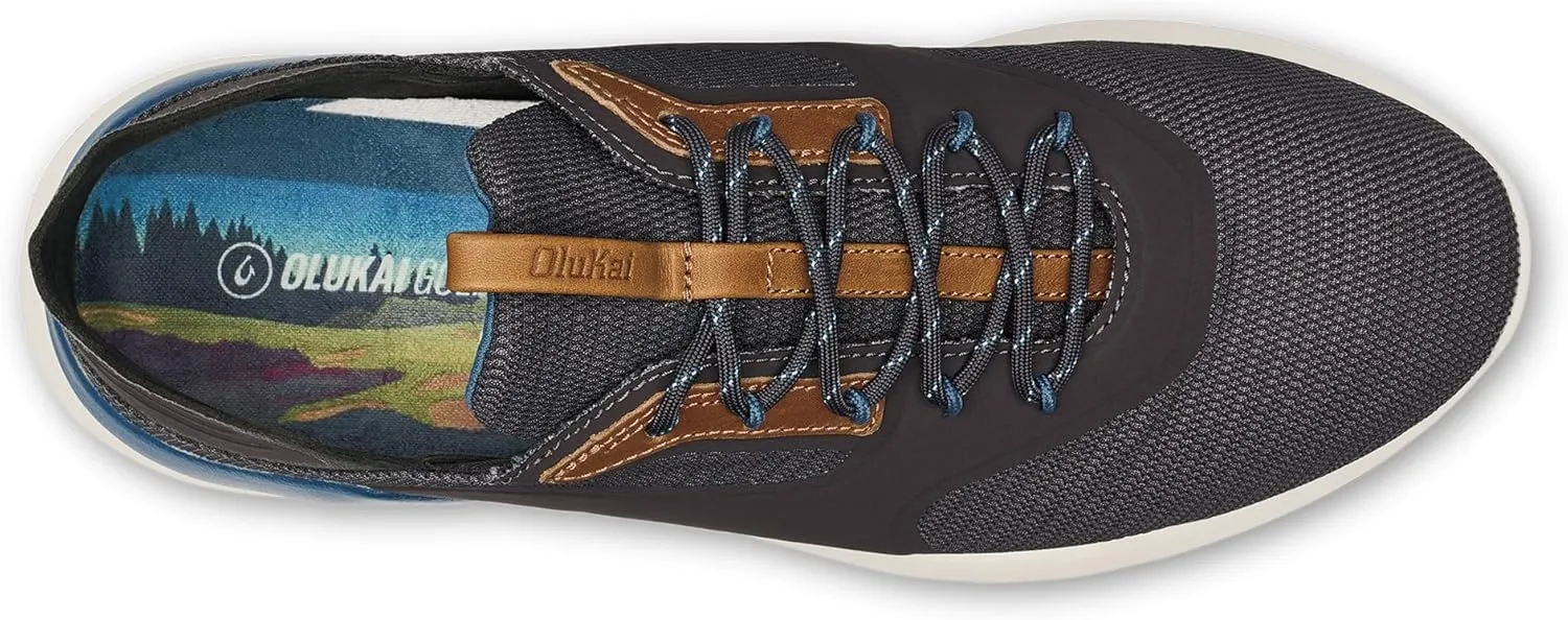 OLUKAI Ka'anapali Men's Golf Shoes, Spikeless Golf Shoes, Water & Stain-Resistant Mesh, Lightweight & Contoured Footbed, All-Day Comfort