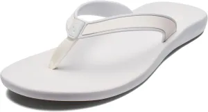 OLUKAI Kapehe Women's Beach Sandal, Quick-Dry Flip-Flop Slides, Water Resistant & Modern Low Profile Design, All-Day Comfort Fit & Wet Grip Soles