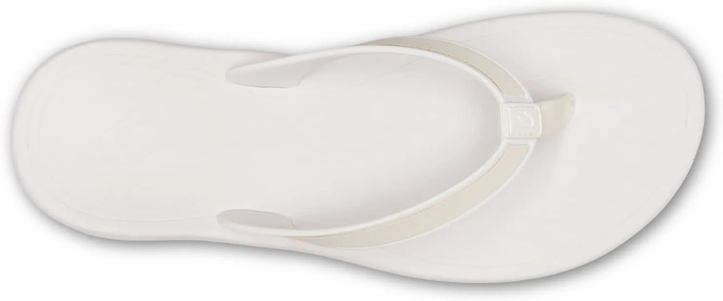 OLUKAI Kapehe Women's Beach Sandal, Quick-Dry Flip-Flop Slides, Water Resistant & Modern Low Profile Design, All-Day Comfort Fit & Wet Grip Soles