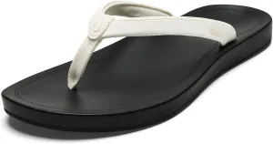 OLUKAI Uiki Women's Beach Sandal, Quick-Dry Flip-Flop Slides, Water Resistant, Wet Grip Soles & Compression Molded Footbed