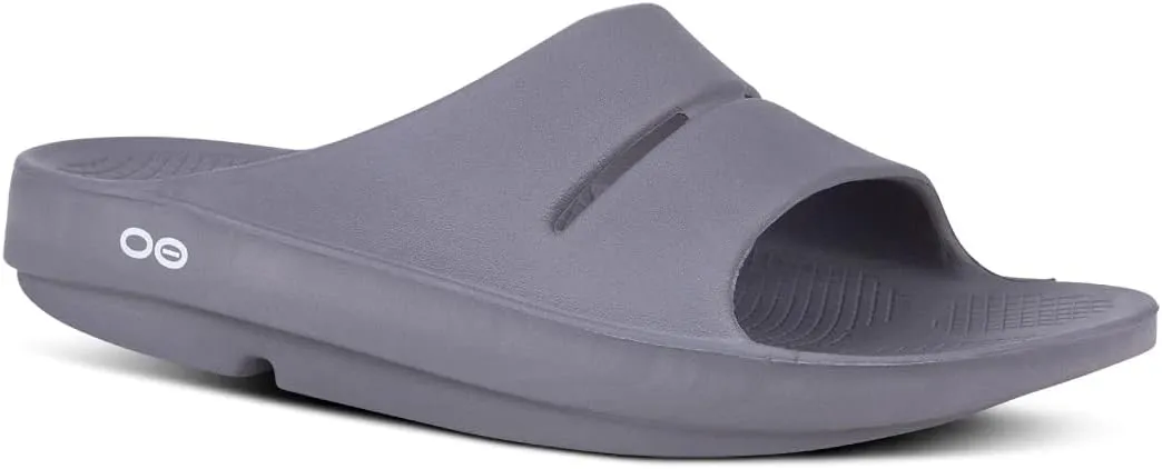 OOFOS OOahh Slide - Lightweight Recovery Footwear - Reduces Stress on Feet, Joints & Back - Machine Washable