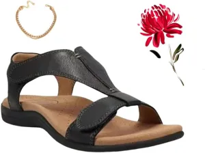 Orthowalkway Womens Sandals, Orthowalkway Shoes, 2025 New Comfortable Summer Sandals, Womens Comfy Orthotic Sandals, Women Casual Beach Sandal