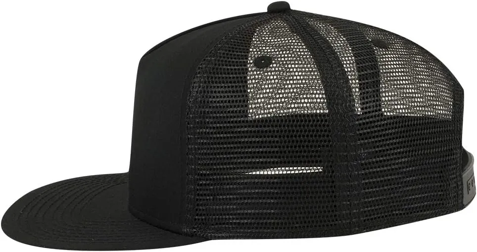 OTTO Square Flat Visor SNAP 5 Panel Mesh Back Trucker Snapback Hat