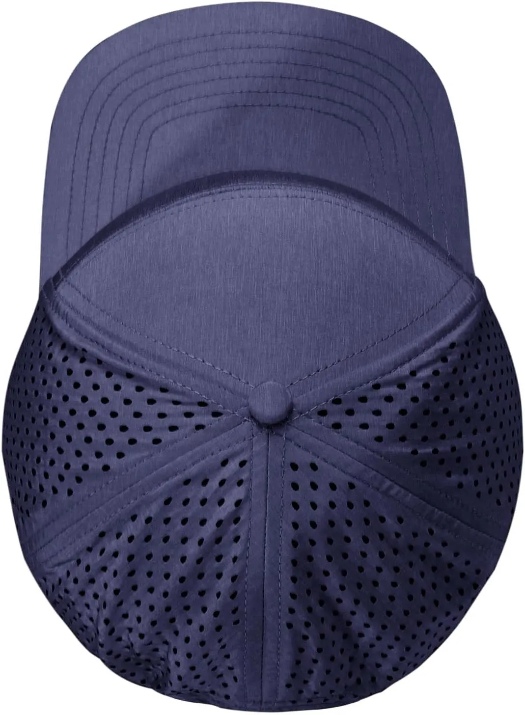 Oversize XXL Blank Flatbill Mesh Snapback Cap for Big Head 23.6"-25.6" Extra Large 6 Panel Camper Style Hat Baseball Cap