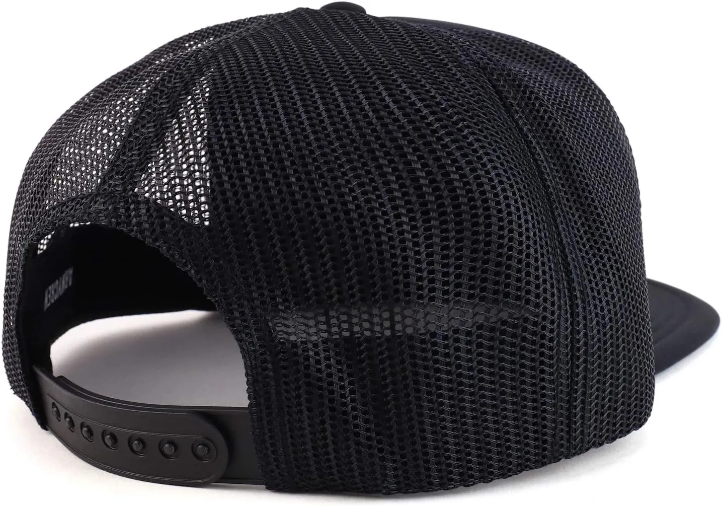 Oversized XXL 5 Panel Flat Bill Foam Trucker Mesh Back Baseball Cap