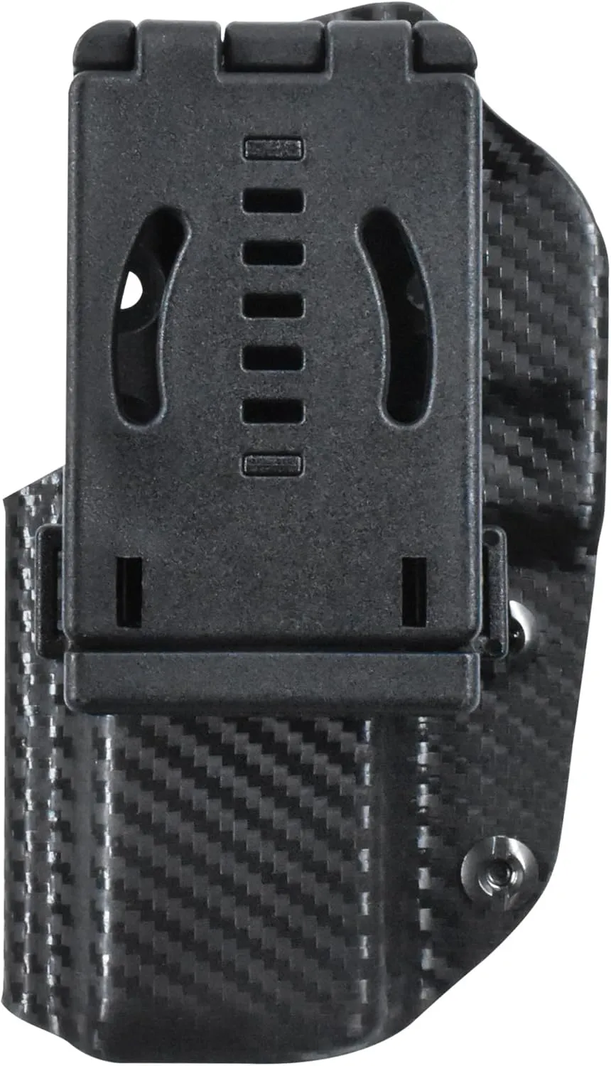 OWB Classic Clip-On Holster Fits S&W M&P9 Competitor Outside The Waistband Carry Gun Holster Kydex American Made Durable Lightweight Carry Gear