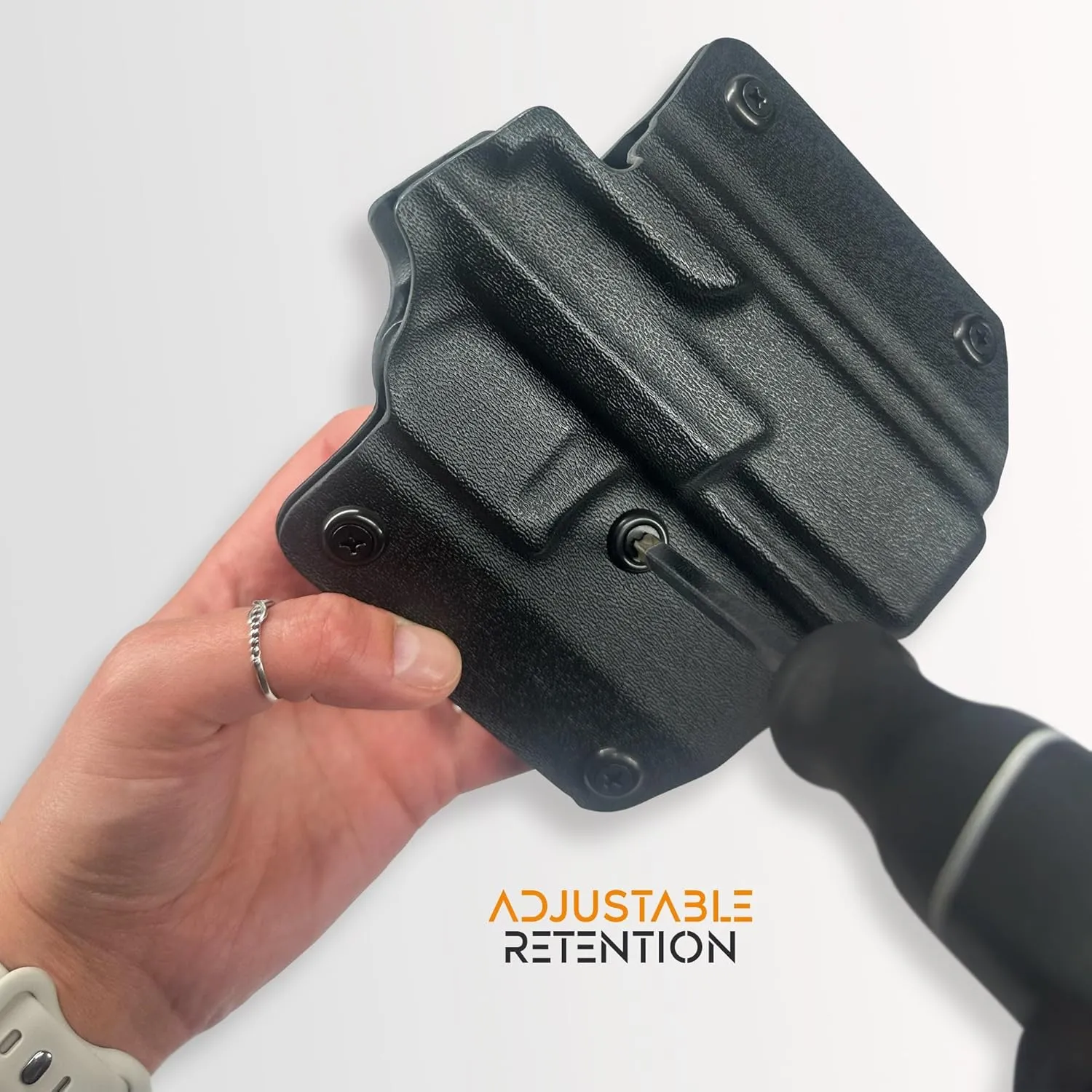 OWB Concealment Holster Fits Shadow Systems MR920 Outside The Waistband Kydex Gun Holster American Made Durable Lightweight Concealed Carry Gear