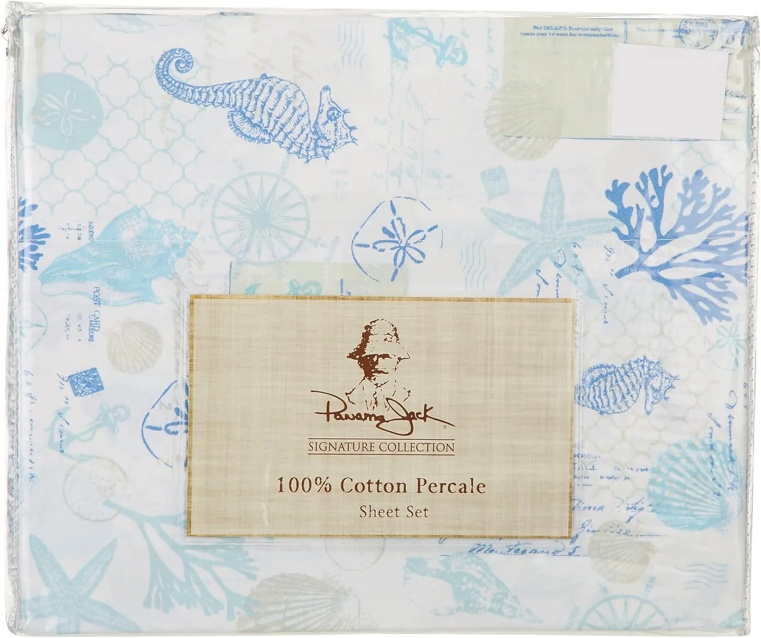 Panama Jack Wave Writer Sheet Set King Blue
