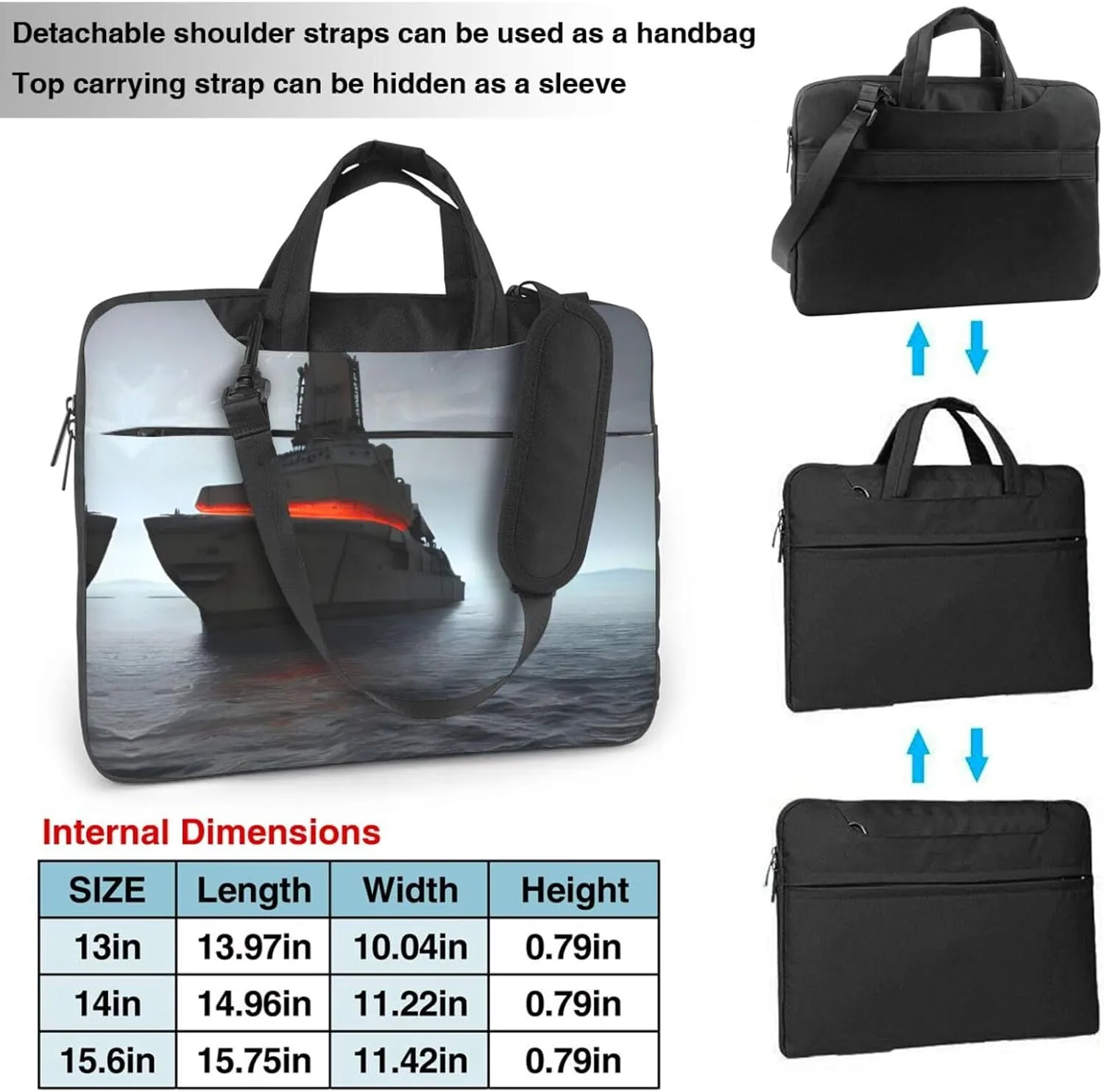 Paris Eiffel Tower Stylish And Lightweight Laptop Messenger Bag,Handbag,Briefcase,Perfect For Business Travel