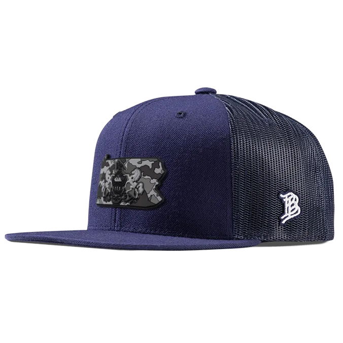 Pennsylvania Camo Flat Trucker