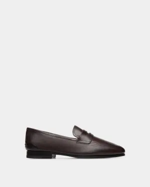 Plume Loafer in Ebano Leather