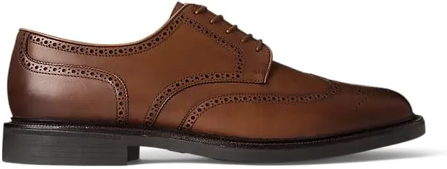 POLO RALPH LAUREN Men's Asher Leather Wingtip Shoe Loafer