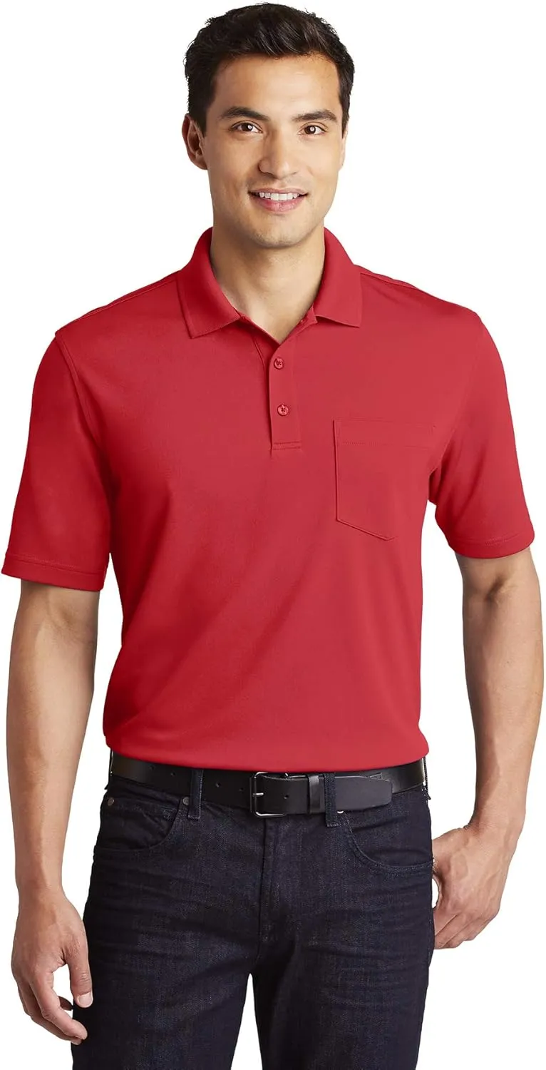 Port Authority Dry Zone UV Micro-Mesh Pocket Polo