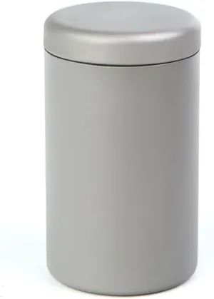 POVCZWXSS 1PC Pure Titanium Tea Caddy Portable 0.8MM Thickened Tea Set(Large)