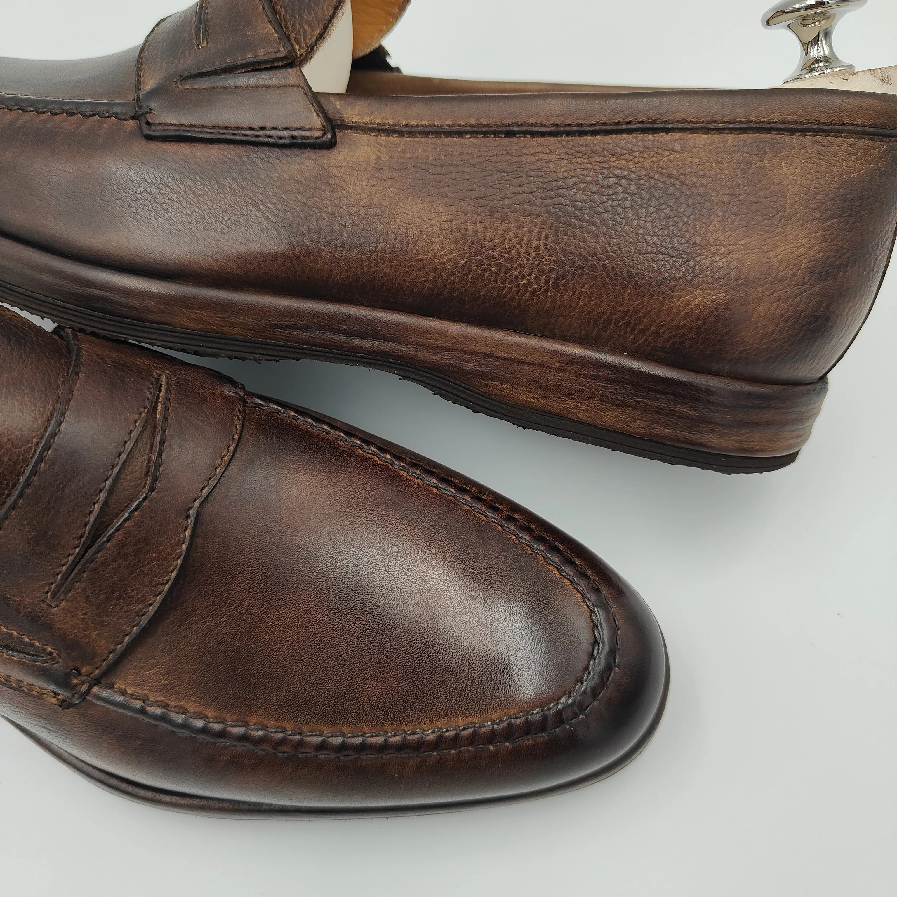Principe Loafer Welt Soft Calf Medio Choco
