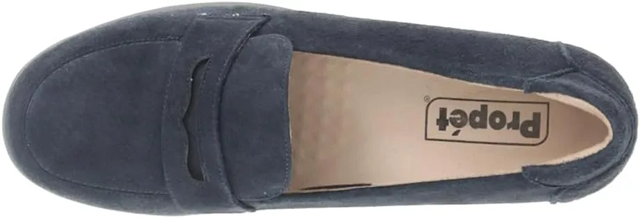 Propet Womens Yetta Slip On Flats Casual - Black