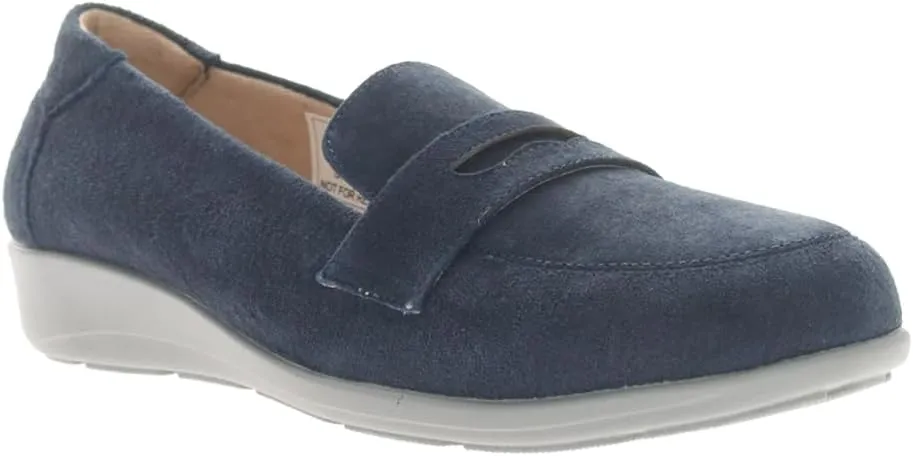 Propet Womens Yetta Slip On Flats Casual - Black