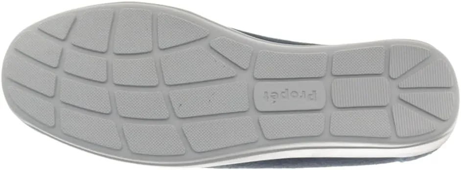 Propet Womens Yetta Slip On Flats Casual - Black