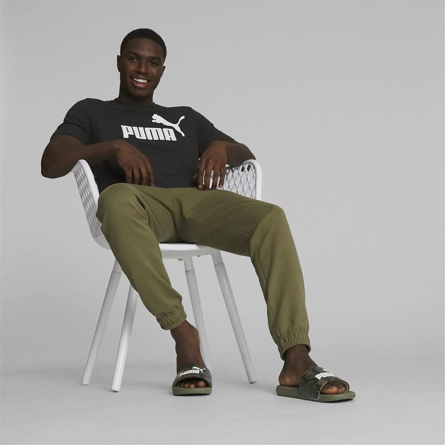 PUMA Men's Cool Cat 2.0 Slide Sandal