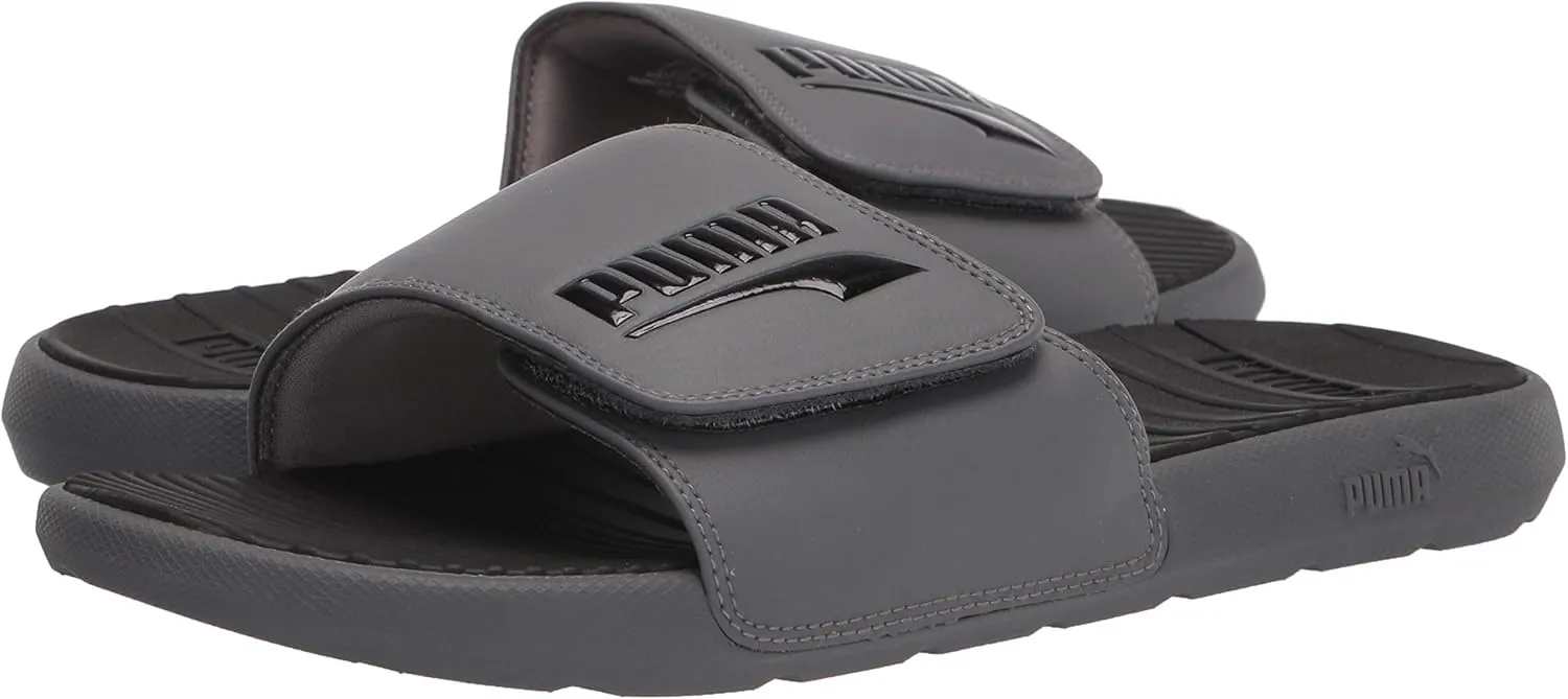 PUMA Men's Cool Cat Hook & Loop Slide Sandal
