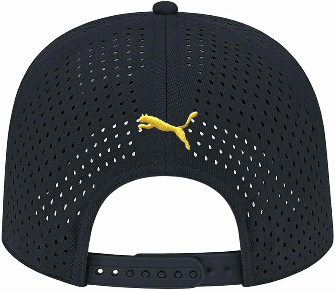 PUMA Unity Logo Perforated Mesh Performance Adjustable Snapback Hat