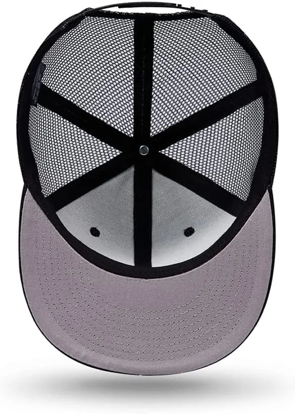 Quanhaigou Snapback Hat for Men Women,Hip Hop Style Colorful Flat Bill Hats Teens Adjustable Baseball Cap