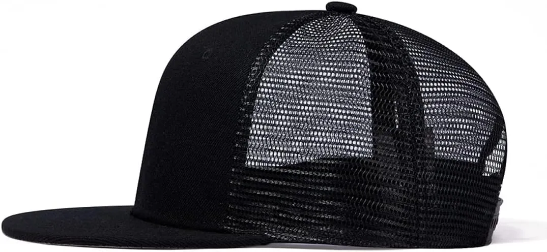 Quanhaigou Snapback Hat for Men Women,Hip Hop Style Colorful Flat Bill Hats Teens Adjustable Baseball Cap