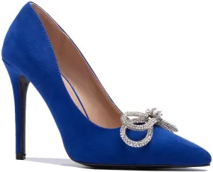 Qupid Women’s Heels. Show-33 (Blue, us_Footwear_Size_System, Adult, Women, Numeric, Medium, Numeric_8)