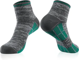 RANDY SUN Waterproof Socks, Unisex Cycling/Hunting/Fishing/Running Ankle Socks 1&2 Pair