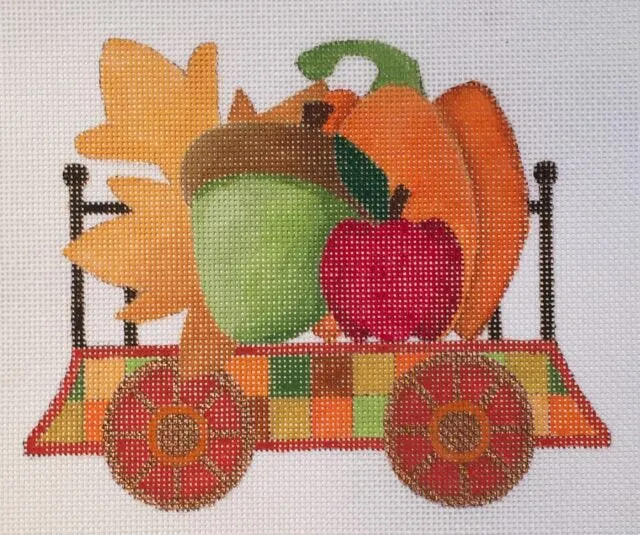 Raymond Crawford #HO1554 Autumn Train Flat Car