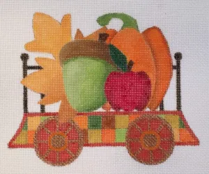 Raymond Crawford #HO1554 Autumn Train Flat Car