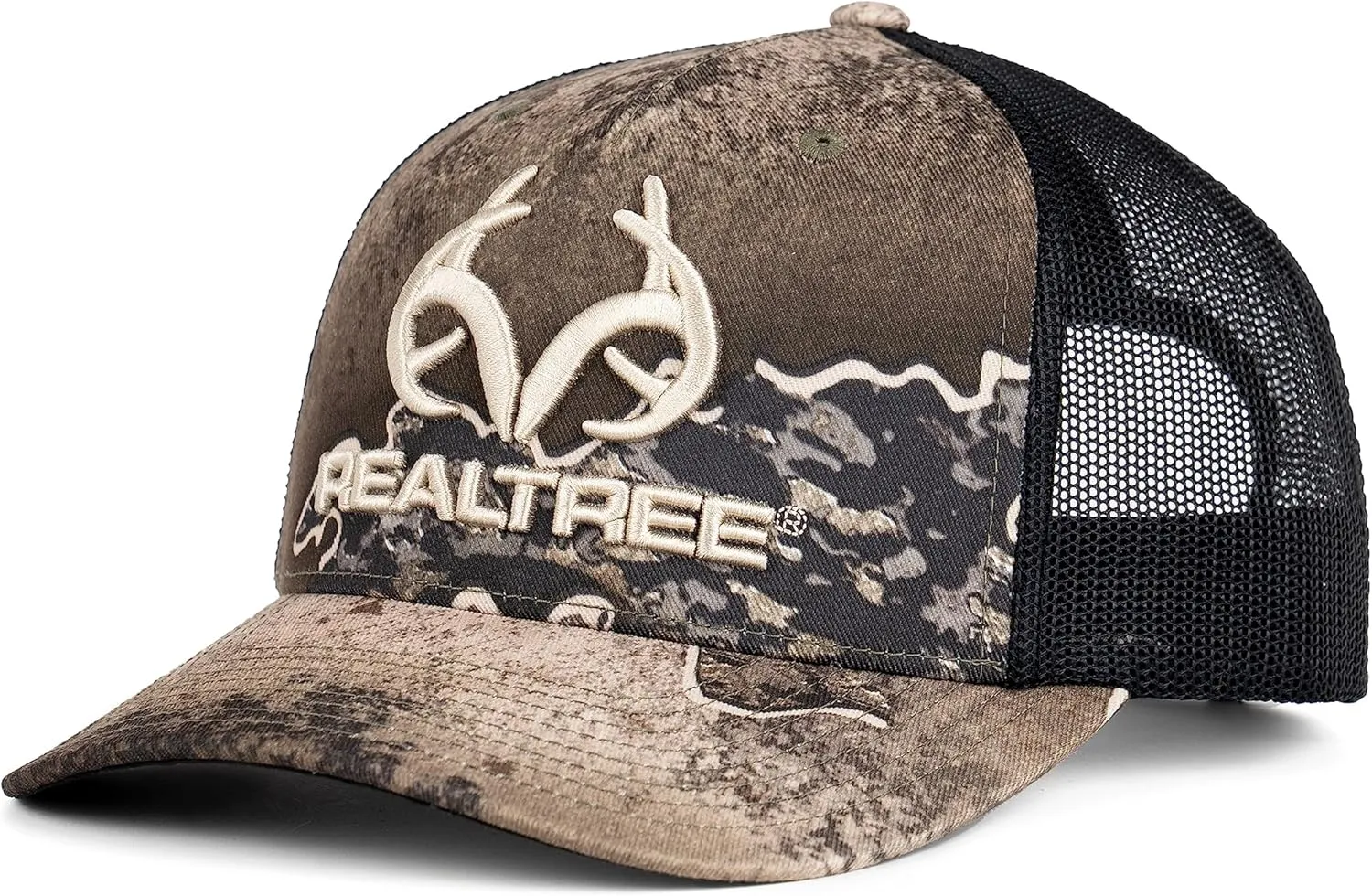 Realtree Men's Camo 112, 115 Richardson Trucker Hats for Hunting, Fishing and Outdoor Activities - Limited Edition
