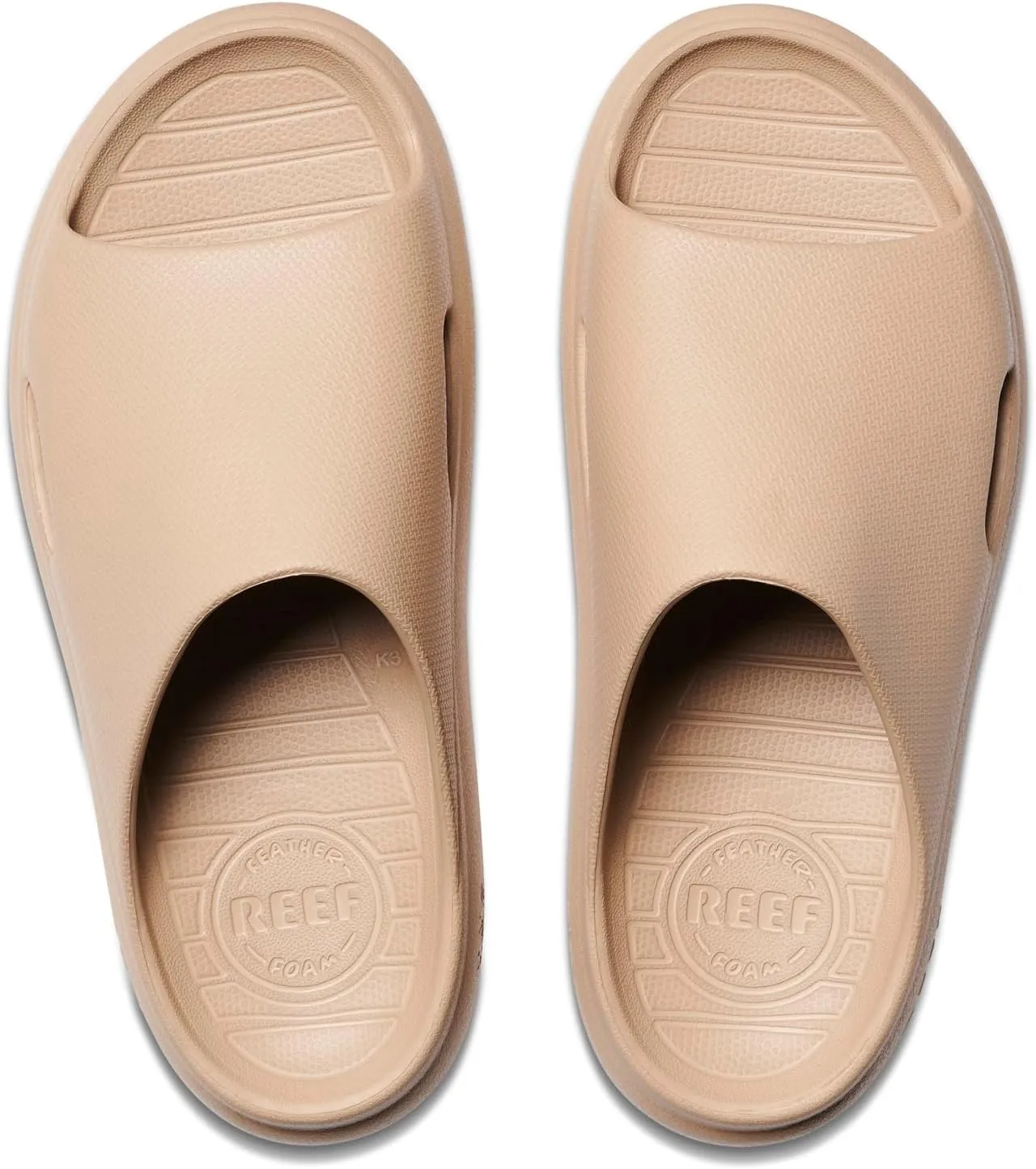 REEF Kids' Rio Slide Sandal, Super Soft Molded EVA Footbed, Lightweight, Water Friendly
