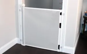 Retract-A-Gate 52" White: The Original and only Made in USA Retractable Baby, Dog, & Cat Gate