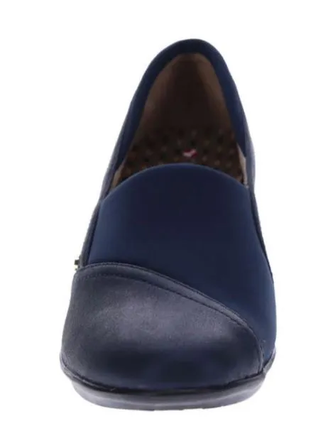 Revere Sapphire Naples Stretch Womens Loafers
