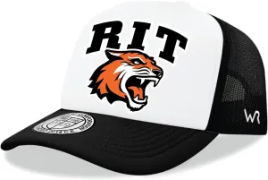 Rochester Institute of Technology Tigers RIT Trucker Mesh Snapback Jumbo Cap Black