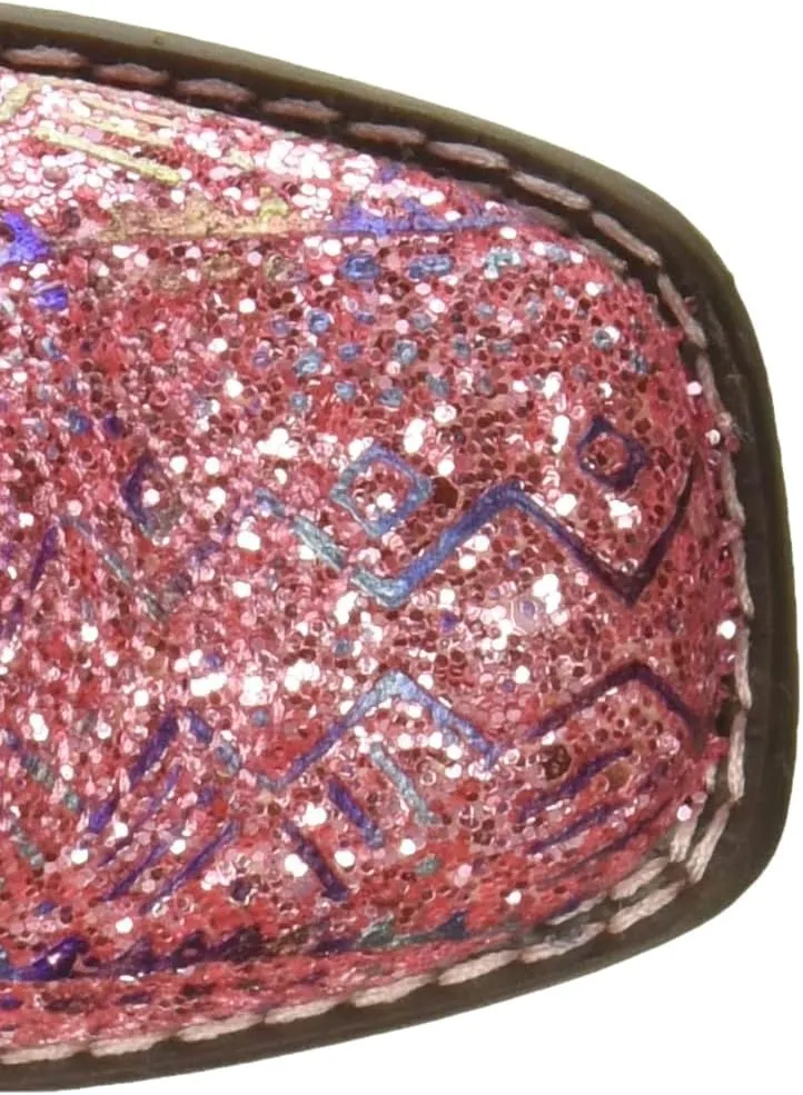 ROPER Girls' Glitter Aztec Boot