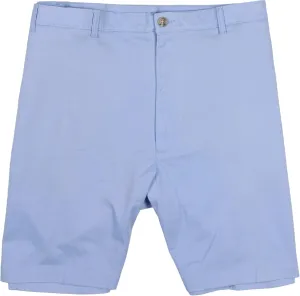 Roundtree & Yorke Men's Big and Tall Cotton Stretch Washed Chino Flat Front Shorts, 9" or 11" Inseam