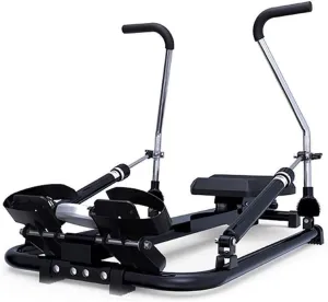 Rowing Machines Rowing Machine Multi-Function Rowing Machine 6-Stage Hydraulic Resistance Adjustment 120Kg Max Weight Exercise Fitness Machine for Home Gym