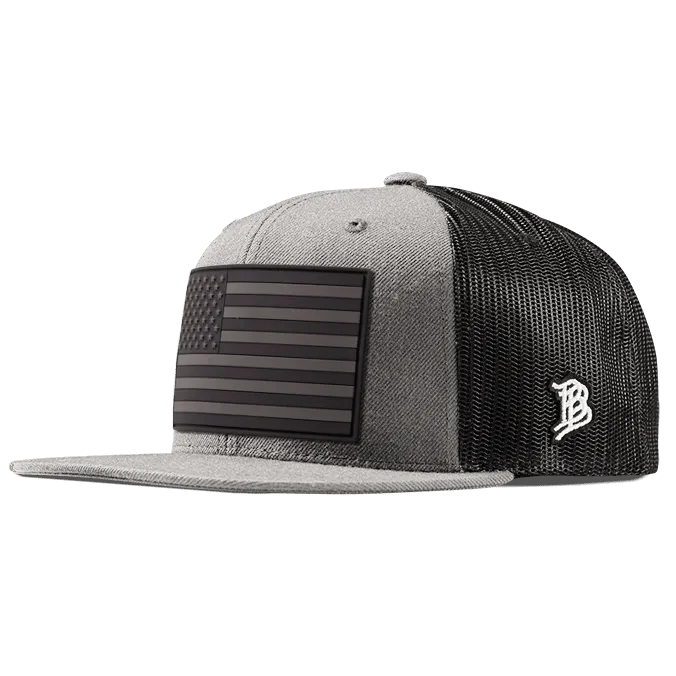 Salute Midnight PVC Flat Trucker
