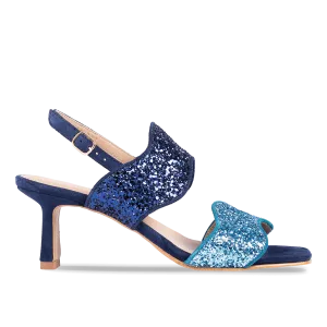 Sandal with heel