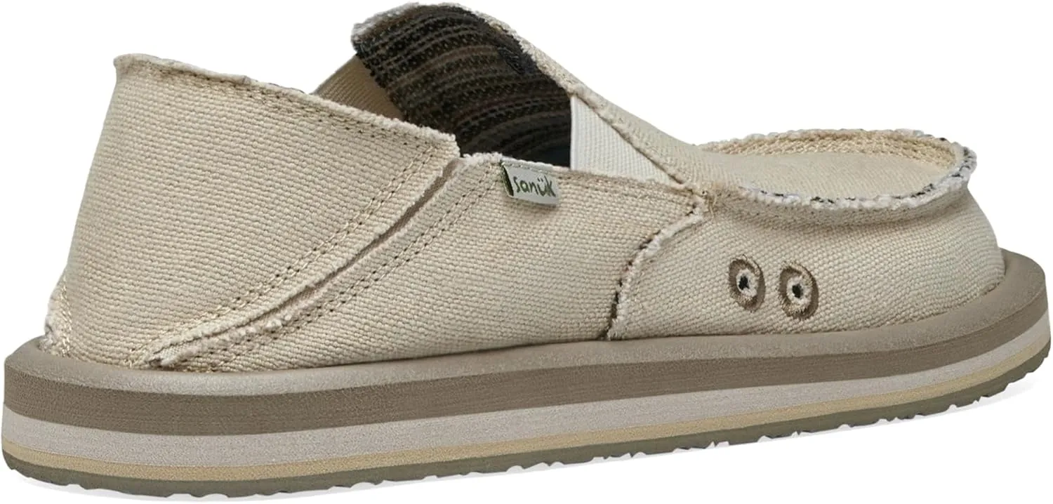 Sanuk Men's Vagabond Soft Top Hemp Loafer