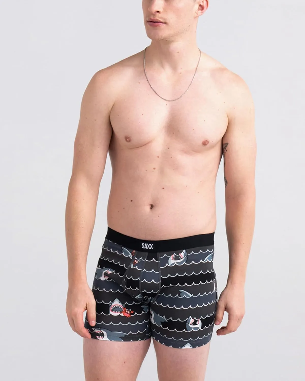 SAXX Underwear Co. Men's Underwear with Pouch Daytripper Boxer Brief Fly