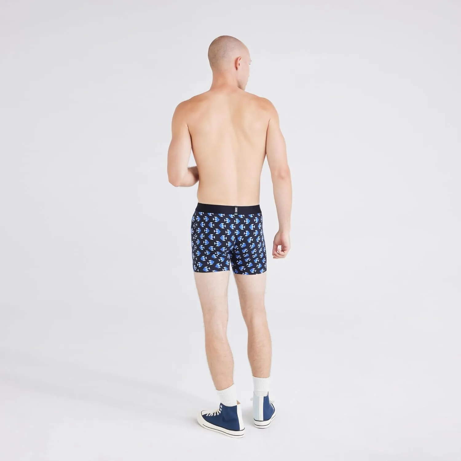 SAXX Underwear Co. Men's Underwear with Pouch Droptemp Cooling Cotton Boxer Brief Fly