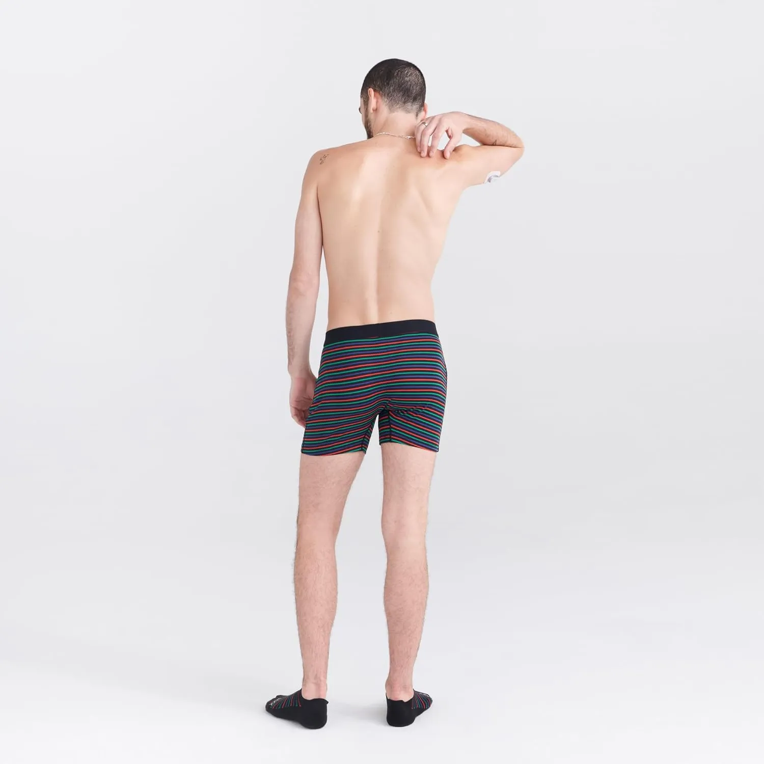 SAXX Underwear Co. Men's Underwear with Pouch Droptemp Cooling Mesh Boxer Brief Fly