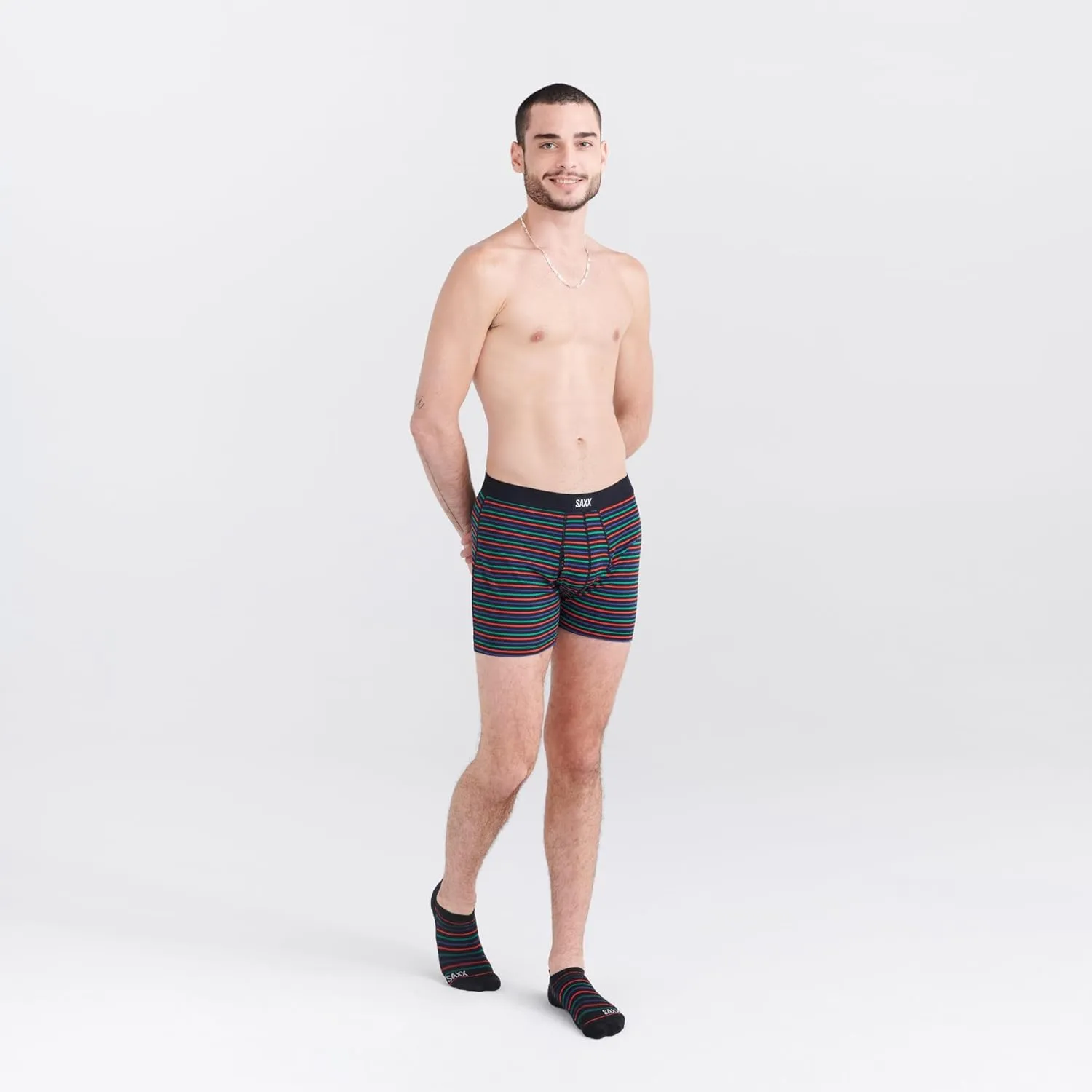 SAXX Underwear Co. Men's Underwear with Pouch Droptemp Cooling Mesh Boxer Brief Fly