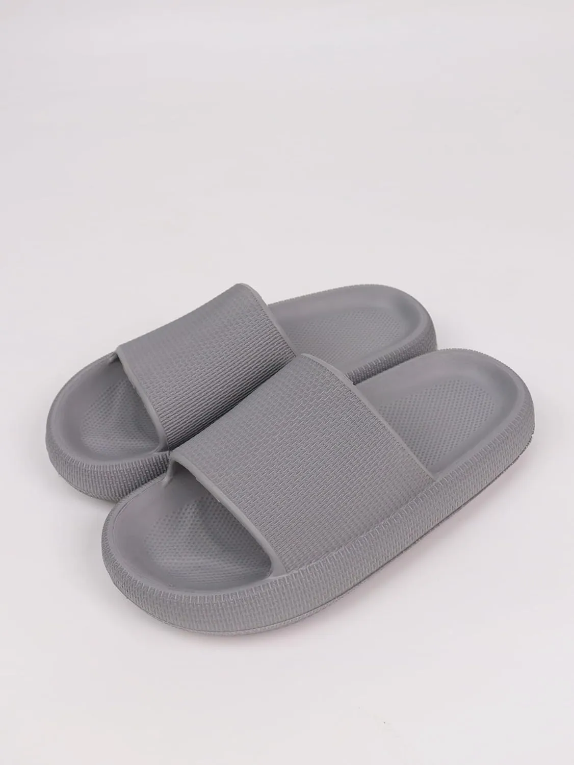 SEVENHILLDIAMONDS Thick Sole Slipper for Women and men - Pillow Slide - Indoor and Outdoor Sandal - Non Slip Slipper - Beach Slide - Quick Drying Sandal