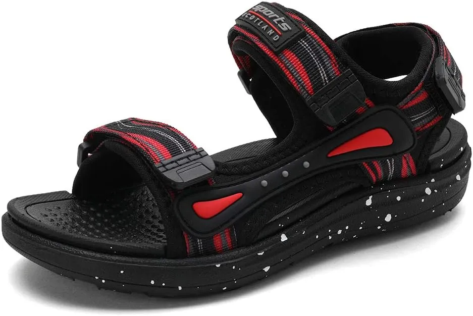 ShadowFax Boys Water Sandals Outdoor Hiking Adjustable Strap Sport Sandals