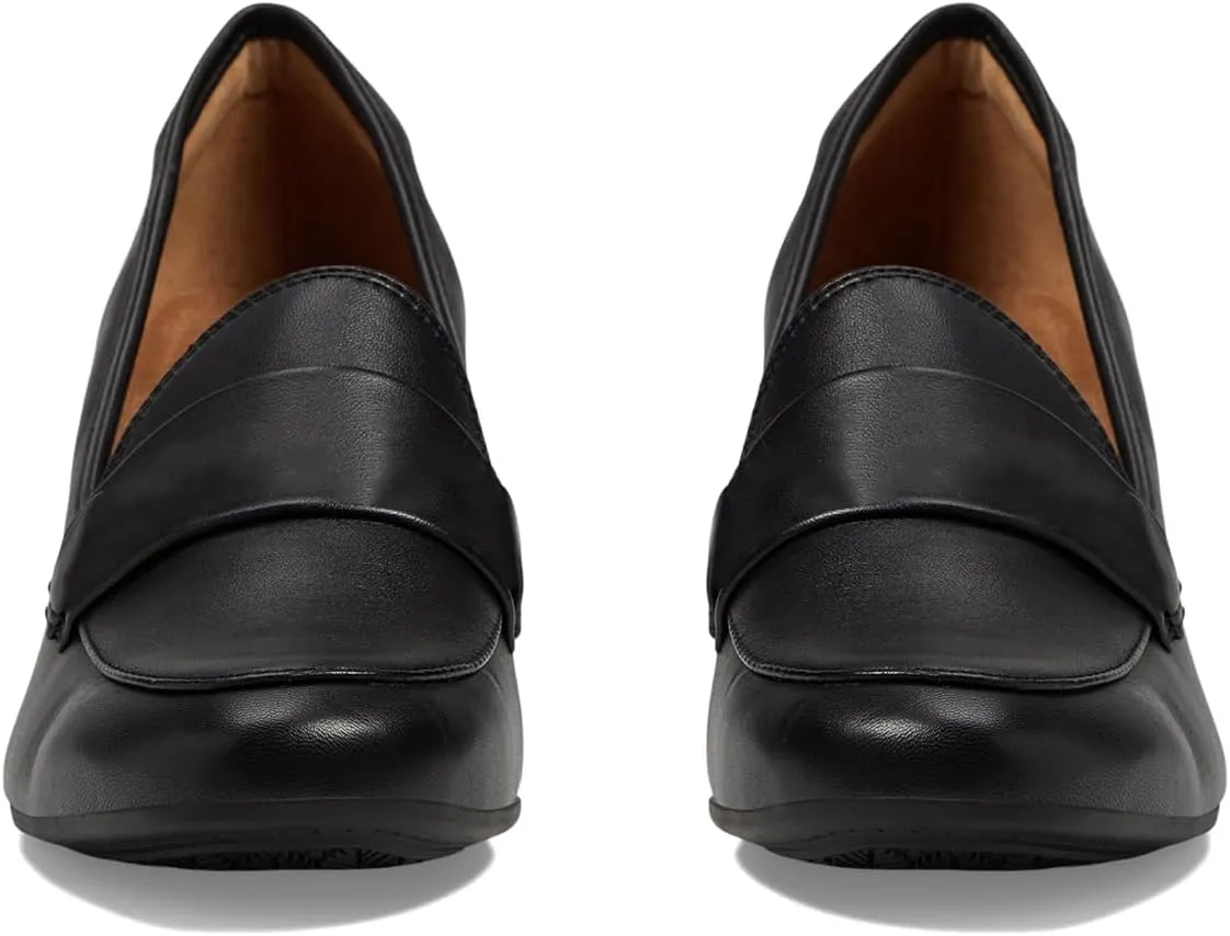 SHODENSE Women Chunky Kitten Heel Pumps Shoes Round Closed Toe Slip On Suede Penny Loafers Mid Block Heels Dress Loafer Matte Almond Toe Comfort Oxford Shoes Office Work Classic Elegant 4-11 M US